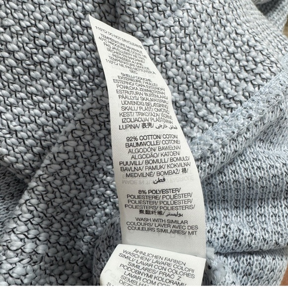 NWT Sweaty Betty Sweatshirt Restful Boucle Half Zip Sweatshirt Salt Blue Large - Picture 13 of 16